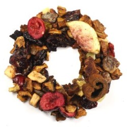 Apple Fig and Cranberry Festive Fruit Tisane